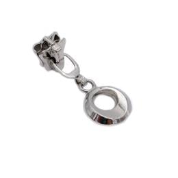 Бегунок для тракторной молнии тип 5 Никель №020