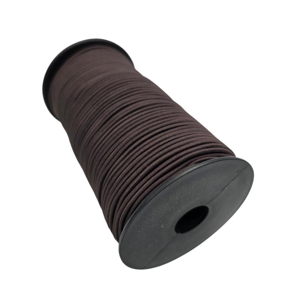 Шнур-Гумка 3мм Шоколад №730 (100м)