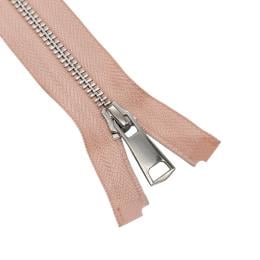 Молния металлическая тип 5 Никель 80см (Цветная)