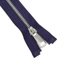 Молния металлическая тип 5 Никель 80см (Цветная)