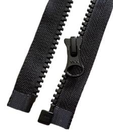 Застібка-блискавка тракторна тип 5 "YKK" чорна